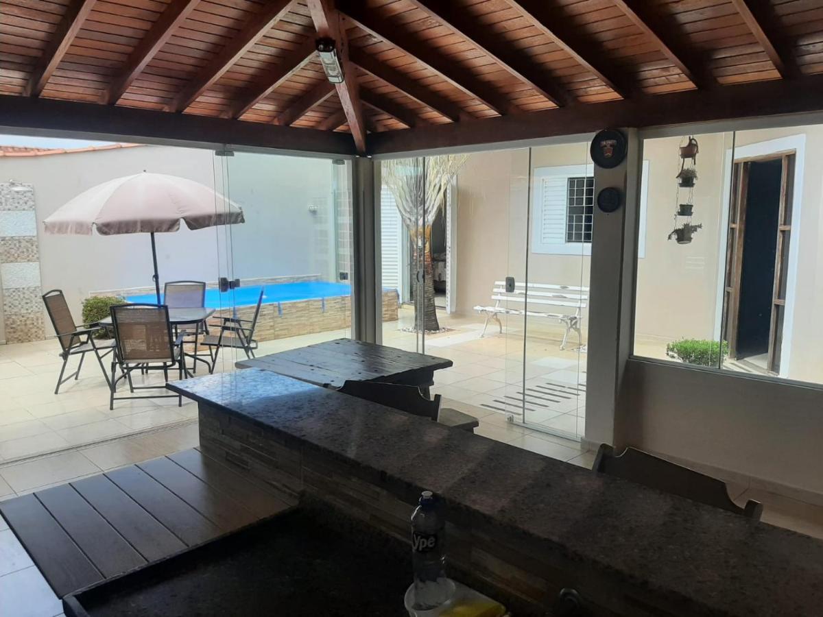 Villa Casa Agradavel Com Area Externa E Piscina Brotas Exterior foto