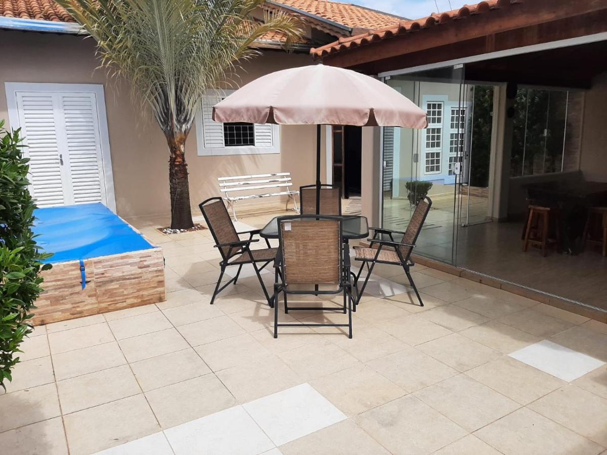 Villa Casa Agradavel Com Area Externa E Piscina Brotas Exterior foto